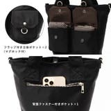 バケツ型ナイロン2WAYトートバッグ | Vita Felice | 詳細画像9 