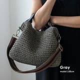 グレー | ペーパーブレード2WAYトートバッグ | Vita Felice