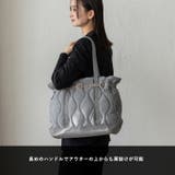 ベルトデザインキルティングトートバッグ | Vita Felice | 詳細画像4 