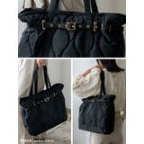 ベルトデザインキルティングトートバッグ | Vita Felice | 詳細画像12 