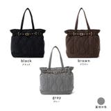 ベルトデザインキルティングトートバッグ | Vita Felice | 詳細画像17 