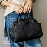 ブラック | ナイロン2WAYミニボストン | Vita Felice