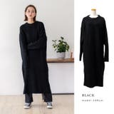 ブラック | ニットワンピース | Vita Felice