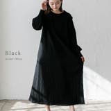 ブラック | ロングスリーブワンピース | Vita Felice
