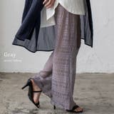 グレー | シアーレギンスパンツ | Vita Felice