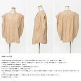 スタンドカラーフレンチスリーブブラウス | Vita Felice | 詳細画像16 