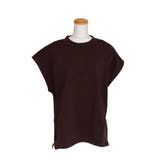 （M）ブラウン | ヘビーウェイトフレンチスリーブTシャツ | Vita Felice