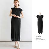 (M)ブラック | キャミソールワンピース&トップスセット | Vita Felice