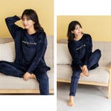 パールシャギ胸刺繍入り ルームウェア【上下セット】 | Vita Felice | 詳細画像10