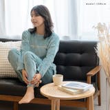 パールシャギ胸刺繍入り ルームウェア【上下セット】 | Vita Felice | 詳細画像15