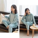 パールシャギ胸刺繍入り ルームウェア【上下セット】 | Vita Felice | 詳細画像16