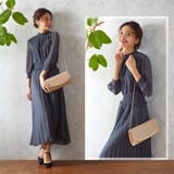 プリーツパーティーロング丈ドレスワンピース | Vita Felice | 詳細画像13 