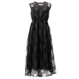 レースラメパーティーミモレ丈ドレスワンピース | Vita Felice | 詳細画像15 