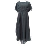 五分袖レースAラインパーティーロング丈ドレスワンピース | Vita Felice | 詳細画像18 