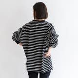 ボーダー長袖ロングTシャツ | Vita Felice | 詳細画像6