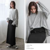 ボーダー長袖ロングTシャツ | Vita Felice | 詳細画像11