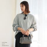 ボーダー長袖ロングTシャツ | Vita Felice | 詳細画像12