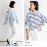 ボーダー長袖ロングTシャツ | Vita Felice | 詳細画像17