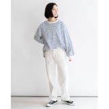 ボーダー長袖ロングTシャツ | Vita Felice | 詳細画像19