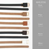 Gスクエア ホールレス ナローベルト | Vita Felice | 詳細画像10