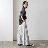 ペイズリー柄ティアードロングスカート | Vita Felice | 詳細画像8 