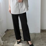 ブラック | ストレッチカーブパンツ | Vita Felice