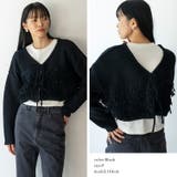 ループ編み2WAYショートニットカーディガン | Vita Felice | 詳細画像6 