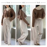 ループ編み2WAYショートニットカーディガン | Vita Felice | 詳細画像12 