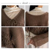 ループ編み2WAYショートニットカーディガン | Vita Felice | 詳細画像13 