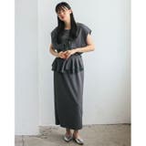 ノースリーブフロントジップベスト(セットアップ対応) | Vita Felice | 詳細画像10