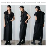 ノースリーブフロントジップベスト(セットアップ対応) | Vita Felice | 詳細画像11