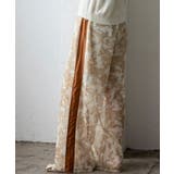 フラワーシアーメッシュサイドラインパンツ | Vita Felice | 詳細画像7 