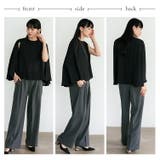 センタープレスタックストレートパンツ | Vita Felice | 詳細画像14