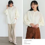 バンドカラーボリュームスリーブブラウス | Vita Felice | 詳細画像12 