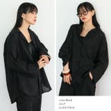 コットンフラワーエンブロイダリーレースシャツ | Vita Felice | 詳細画像7 