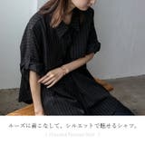 オーバーサイズピンストライプシャツ | Vita Felice | 詳細画像2 