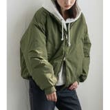 中綿ダブルジップブルゾン MA-1 | Vita Felice | 詳細画像12 