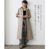 マーブルボタン2WAYロングシャツワンピース | Vita Felice | 詳細画像2 