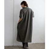 マーブルボタン2WAYロングシャツワンピース | Vita Felice | 詳細画像7 