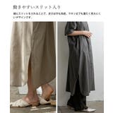 マーブルボタン2WAYロングシャツワンピース | Vita Felice | 詳細画像14 