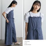 チェックフリルオールインワン | Vita Felice | 詳細画像5 