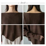 イレギュラーヘムドルマンスリーブトップス | Vita Felice | 詳細画像16