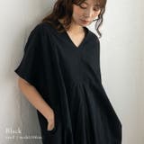 ブラック | シワ加工マキシワンピース | Vita Felice