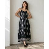 オリエンタル柄ロングワンピース | Vita Felice | 詳細画像9 