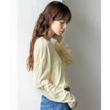 ストレッチシアークルーネック長袖トップス | Vita Felice | 詳細画像10 