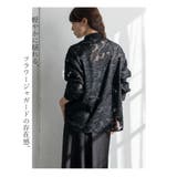 フラワージャガードシアーオーバーシャツ | Vita Felice | 詳細画像4 