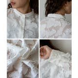 フラワージャガードシアーオーバーシャツ | Vita Felice | 詳細画像16 