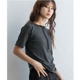 フロントホックリブ半袖トップス | Vita Felice | 詳細画像8 