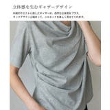 ドレープ半袖カットソー | Vita Felice | 詳細画像13 