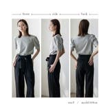 UVカット&接触冷感パフスリーブ半袖Tシャツ | Vita Felice | 詳細画像17